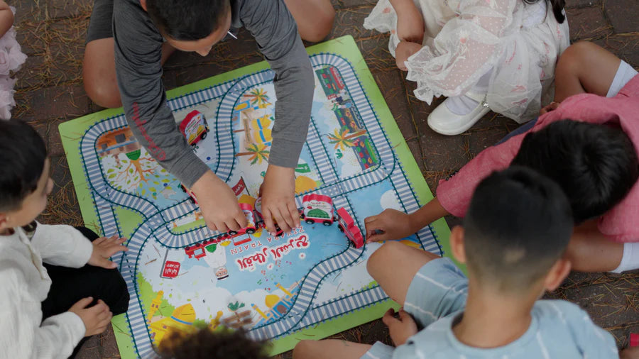 TRAIN SET – A UNIQUE ISLAMIC WOODEN TOY