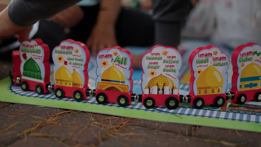 TRAIN SET – A UNIQUE ISLAMIC WOODEN TOY