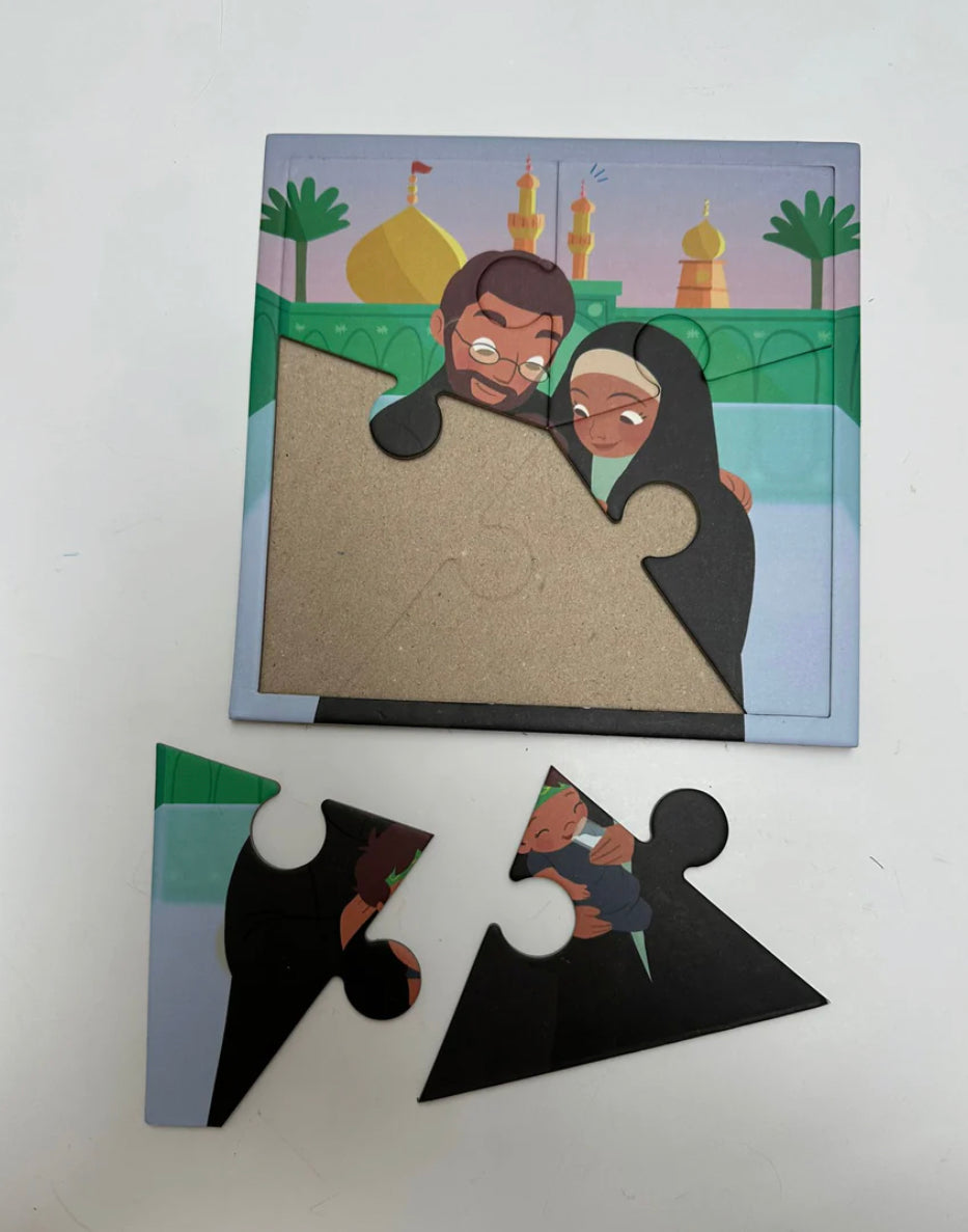 BABY ON ZYARAT + BABY PUZZLE BOARD BOOK