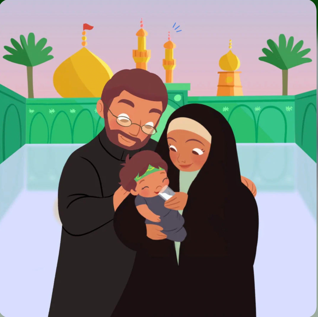 BABY ON ZYARAT + BABY PUZZLE BOARD BOOK