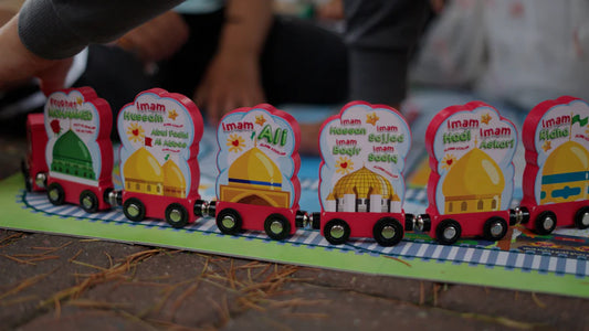 TRAIN SET – A UNIQUE ISLAMIC WOODEN TOY