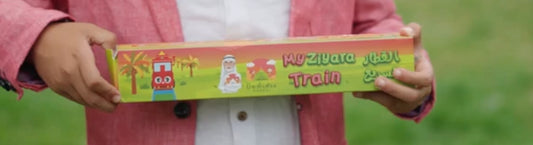 ZIYARAT TRAIN COLOURING POSTER – 9 METRES OF CREATIVE FUN!