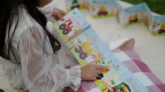 AHLULBAYT TRAIN CONCERTINA BOARD BOOK