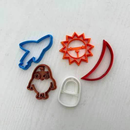 TAMRAYA CUT OUT MOULDS FOR PLAY DOUGH/SUGAR PASTE